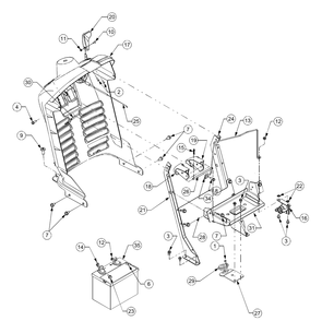 Part Location Diagram of 931-04668 Husky HKY PART